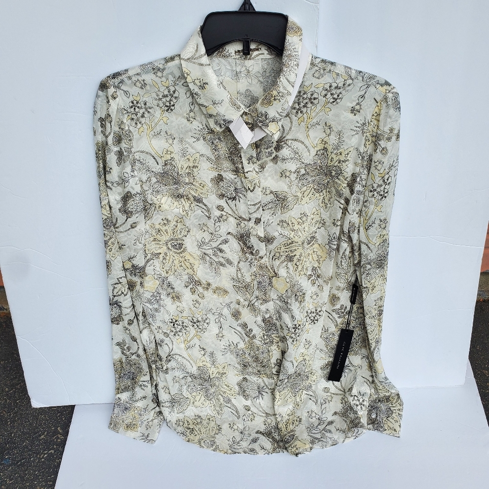 NWT Elie Tahari Martha Blouse RX size Small